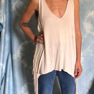 Desert Night Fringe Top